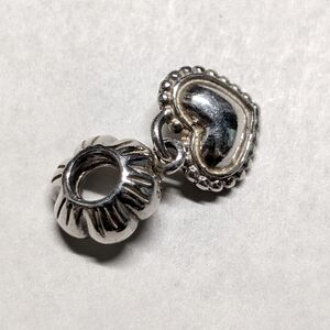 Heart authentic Pandora my special sister charm 925 ale silver retired